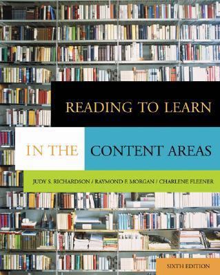 Reading to Learn in the Content Areas (with CD-... 0534553389 Book Cover