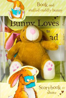 Bunny Loves to Read Book and Soft Toy 1472323084 Book Cover