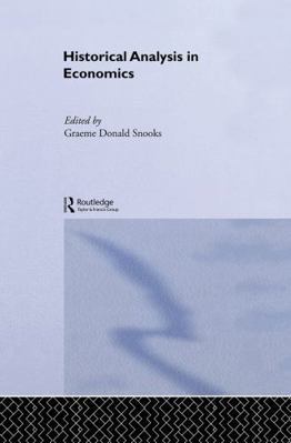 Historical Analysis in Economics 0415756081 Book Cover