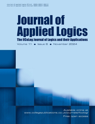 Journal of Applied Logics. IfCoLog Journal of L... 1848904703 Book Cover
