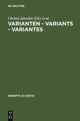 Varianten - Variants - Variantes [German] 3484295228 Book Cover