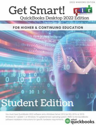 Spiral-bound Get Smart with QuickBooks 2022 - Student Edition Book