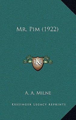 Mr. Pim (1922) 1167111435 Book Cover