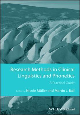 Research Methods in Clinical Linguistics and Ph... 1444335847 Book Cover