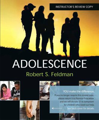 Adolescence : Instrutor's Review Copy B004FWEFBY Book Cover