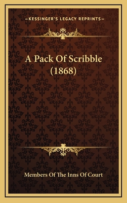 A Pack Of Scribble (1868) 1168904692 Book Cover