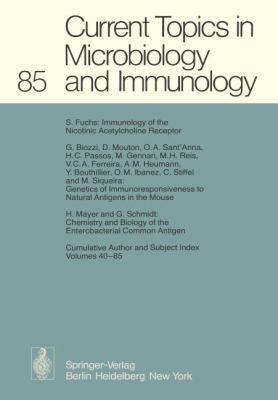 Current Topics in Microbiology and Immunology 3642673244 Book Cover