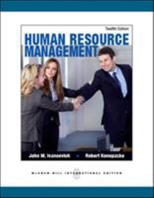 human resource management 0071326332 Book Cover