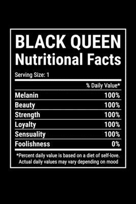 Black Queen Nutritional Facts: Journal / Notebo... 1709728043 Book Cover