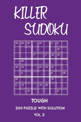 Killer Sudoku Tough 200 Puzzle With Solution Vo... 1701207567 Book Cover