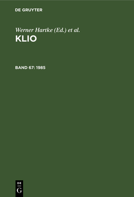 1985 [German] 3112534212 Book Cover