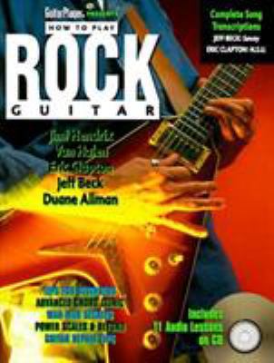 How to Play Rock Guitar 0879304030 Book Cover