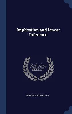 Implication and Linear Inference 1340377799 Book Cover