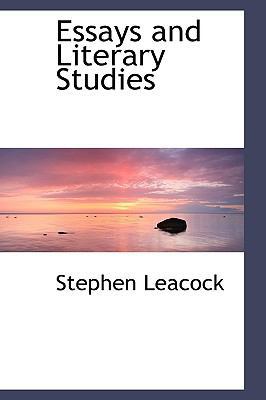 Essays and Literary Studies 1115713213 Book Cover