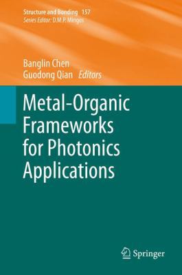 Metal-Organic Frameworks for Photonics Applicat... 3642449662 Book Cover