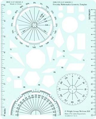 Everyday Mathematics 4, Grades 4-6, Geometry Te... B00728AKL2 Book Cover