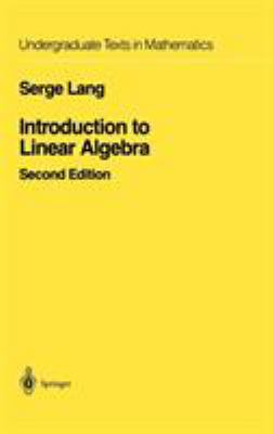 Introduction to Linear Algebra 0387962050 Book Cover