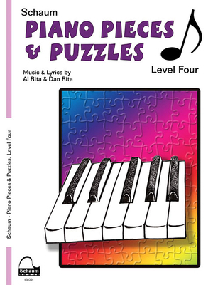 Piano Pieces & Puzzles: Level 4 Intermediate Level 1495081184 Book Cover