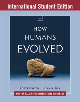 How Humans Evol 8E ISE Pa W/Ei 0393655482 Book Cover