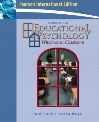 Educational Psychology: Windows on Classrooms 0131753932 Book Cover