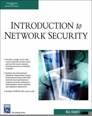 Introduction to Network Security (Networking Se... 1584504641 Book Cover