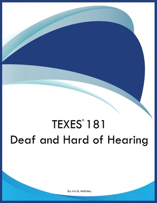 TEXES 181 Deaf and Hard of Hearing 1088074111 Book Cover