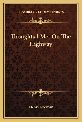 Thoughts I Met On The Highway 1163757233 Book Cover