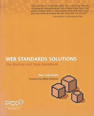 Web Standards Solutions: The Markup and Style H... B004PTUL06 Book Cover