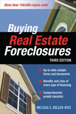 Buying Real Estate Foreclosures 0071546618 Book Cover