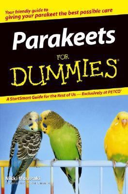 Parakeets for Dummies 0764574434 Book Cover
