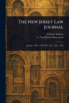 The New Jersey Law Journal 1023454335 Book Cover