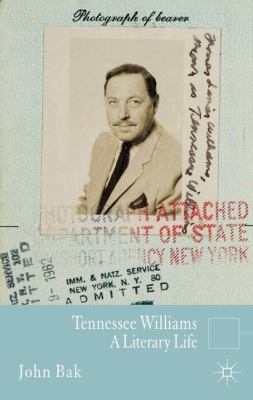 Tennessee Williams 0230273521 Book Cover