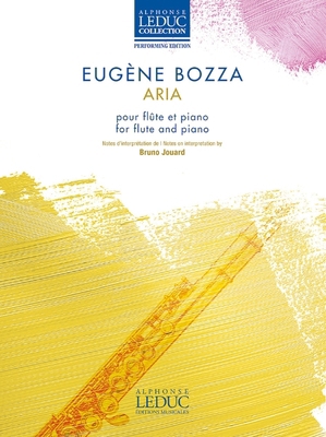 Bozza: Aria for Flute and Piano B0DH7V4YRQ Book Cover