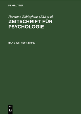 1987 [German] 3112469712 Book Cover