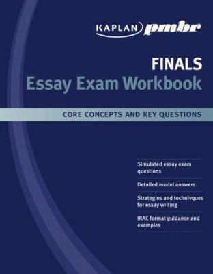 Kaplan PMBR FINALS: Essay Exam Workbook 142779667X Book Cover