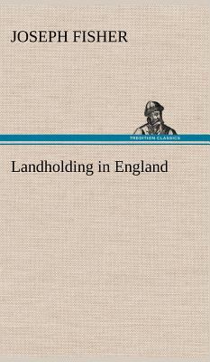 Landholding in England 3849158152 Book Cover