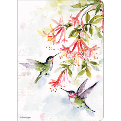 Hummingbird Floral Two Pack Journals B0CD2ZKDMV Book Cover