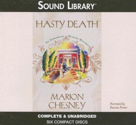 Hasty Death 0792744764 Book Cover