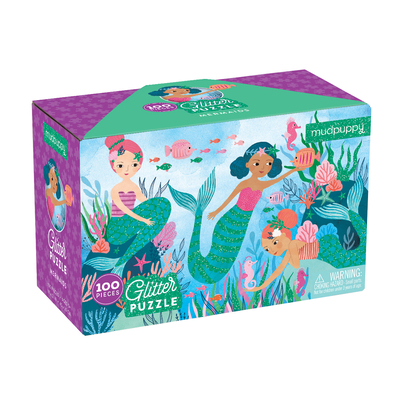 Toy Mermaids Glitter Puzzle Book