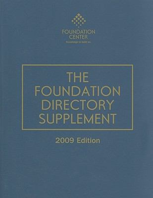 The Foundation Directory Supplement 1595422609 Book Cover