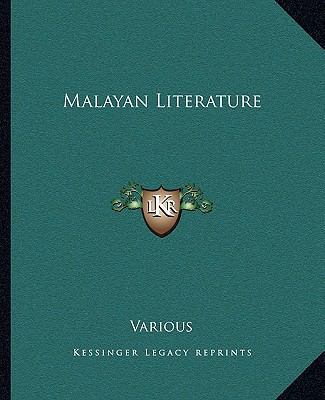 Malayan Literature 1162672447 Book Cover