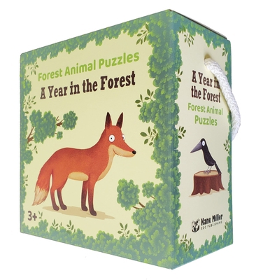 A Year in the Forest Puzzles, Forest Animals 1684647231 Book Cover