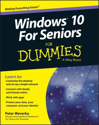Windows 10 for Seniors for Dummies 1119038596 Book Cover