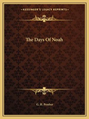 The Days Of Noah 1162856602 Book Cover