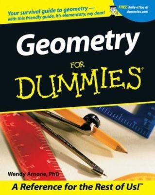 Geometry For Dummies 0764553240 Book Cover