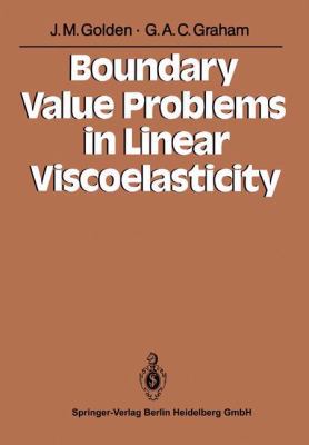 Boundary Value Problems in Linear Viscoelasticity 3662061589 Book Cover
