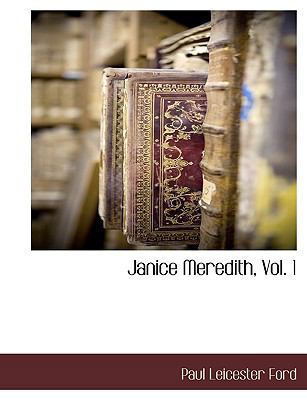 Janice Meredith, Vol. 1 [Large Print] 111630211X Book Cover