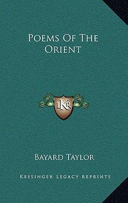 Poems of the Orient 1163508314 Book Cover