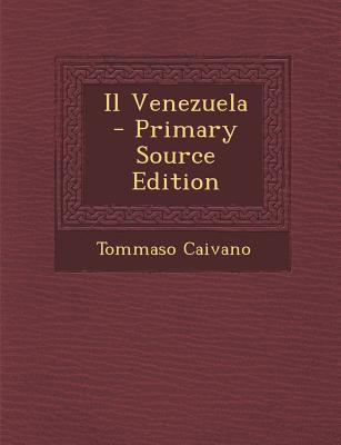 Il Venezuela [Italian] 1289438528 Book Cover