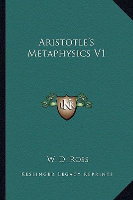 Aristotle's Metaphysics V1 1163169064 Book Cover